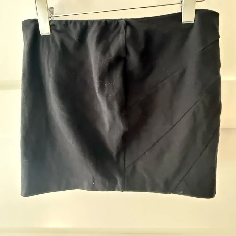 Vintage Guess Black Women's Skirt boho Y2K mini